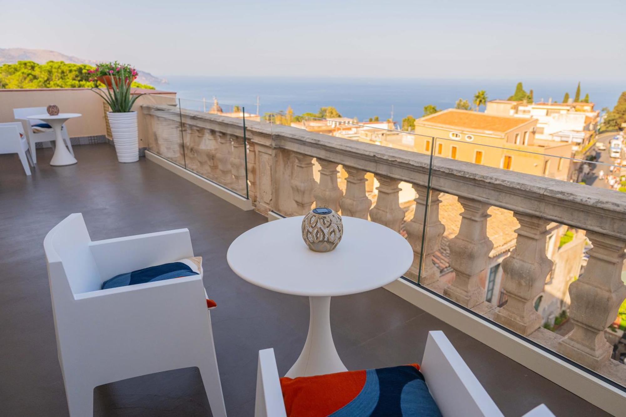 La Terrazza Di Porta Messina 호텔 타오르미나 외부 사진