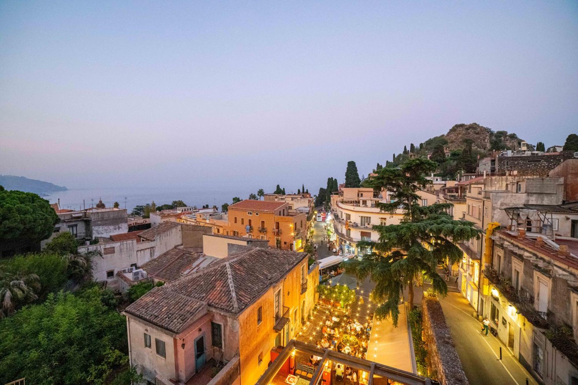 La Terrazza Di Porta Messina 호텔 타오르미나 외부 사진